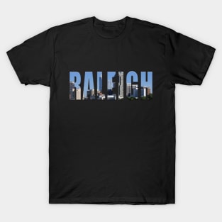 Raleigh City Skyline T-Shirt